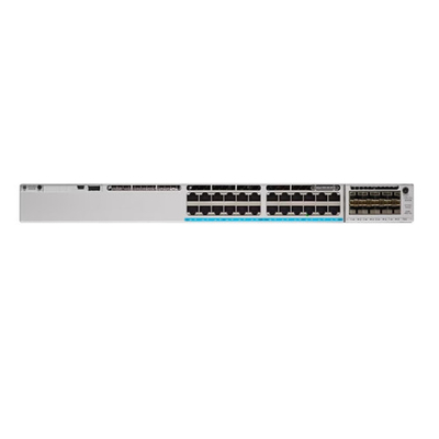 سیسکو C9300-24P-A Datacom سوئیچ های گیگابیت 24 پورت POE+Core Convergence Scalable Uplink