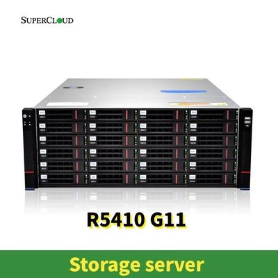 Supercloud R5410 G11 36X3.5  2X2.5  2XNVME M.2 استفاده شده 36X16T HDD 1X1T SSD ذخیره سازی 12 X 2.5 اینچ SATA/SAS SSD ها Hot-plug Hot-swappable Fans