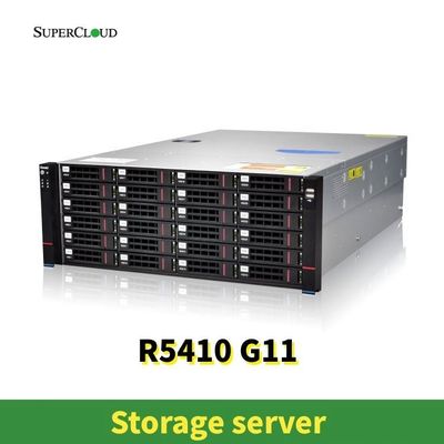 سرور ذخیره سازی رف پشتیبانی بالا با دو پورت 10/100/1000 Mb Ethernet RJ-45 و 24 X 2.5 ′′ Drive Bay