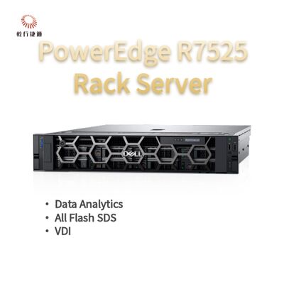 Dell PowerEdge R7525 2U Rack Server عملکرد قدرتمند و پیکربندی های انعطاف پذیر را ارائه می دهد