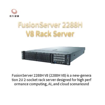 سرور ریک ماونت برای مرکز داده FusionServer 2288H V8 2U 2 سرور سوکت