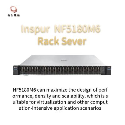 سرور Intel C621A Rack Storage Server Inspur NF5180M6 1U Rack Mount Server