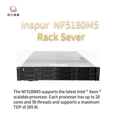 تراکم محاسباتی بدون درز سرور Inspur NF5180M5 A 1U Rack Storage