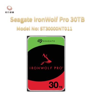 Seagate IronWolf Pro 30TB مدل شماره: ST30000NT011