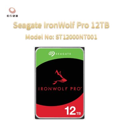 Seagate IronWolf Pro 12TB شماره مدل: ST12000NT001