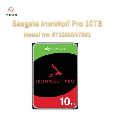 Seagate Ironwolf Pro 10TB شماره مدل: ST10000NT001