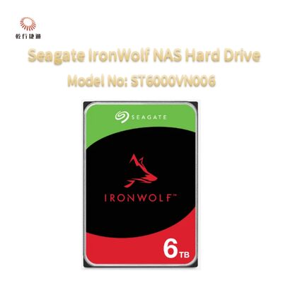 هارد دیسک ذخیره‌سازی متصل به شبکه (NAS) سیگیت آیرون‌ولف مدل: ST6000VN006