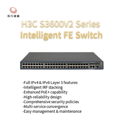 H3C S3600V2 سری هوشمند IRF سریع Ethernet سوئیچ S3600V2-52TP-SI