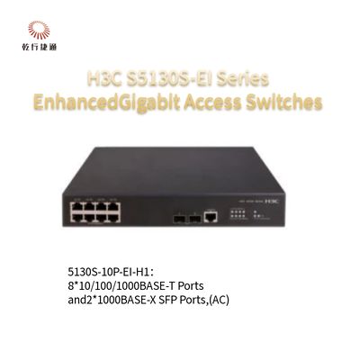 H3C S5130S-EI سری S5130S-10P-EI-H1 سوئیچ های دسترسی گیگابیت پیشرفته