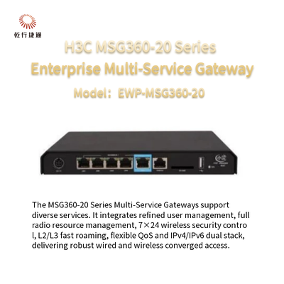 H3C MSG360-20 Series EWP-MSG360-20 Enterprise Multi-Service Gateway