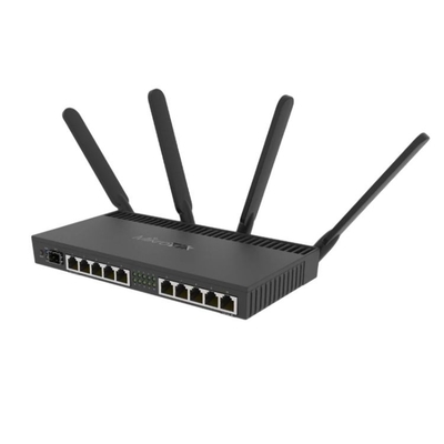 SFP+ 10Gbps MikroTik RB4011 CPU چهار هسته ای 1.4Ghz Mikrotik Router Rb4011