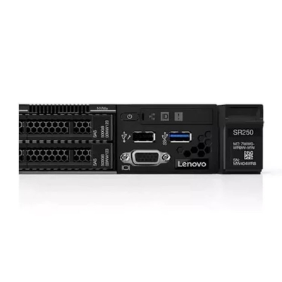 سرور 16 گیگابایتی DDR4 Rack Storage Server Single Socket Lenovo ThinkSystem SR250