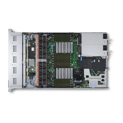 DDR4 2 Socket Storages Server Dell EMC PowerEdge R640 1U Rack Server