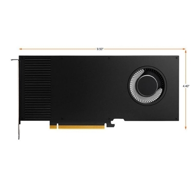 کارت گرافیک NVIDIA RTX A4000 Ray Tracing 16 گیگابایت GDDR6 256 بیت 448 گیگابایت/S GPU تک اسلات