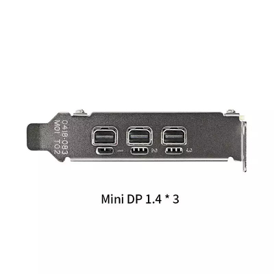 کارت گرافیک NVIDIA T400 4GB 2GB GDDR6 Geforce سه درگاه مینی نمایشگر