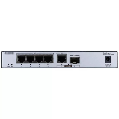 1 سوئیچ شبکه مدیریت شده GE SFP CloudEngine 4 Port Managed Switch