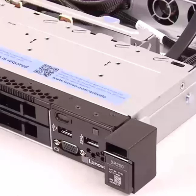 ThinkSystem SR250 V2 4SFF Rack Storage Server پردازنده Intel Xeon E-2378G