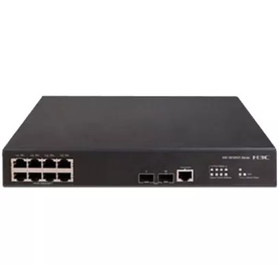 سوئیچ مدیریت شده با دو لایه 8 پورت گیگابیتی کامل S5120V2-10P-PWR-LI H3C