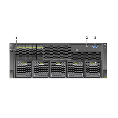 44 هارد دیسک 3.5 اینچی Huawei Fusion Server 32 DDR4 DIMMs 5288 V6 4U Rack Server
