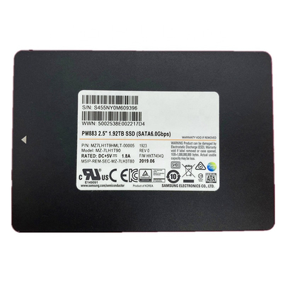 هارد داخلی SATA 6.0 گیگابیت در ثانیه 1.92 ترابایت SSD Samsung PM883 MZ7LH1T9HMLT