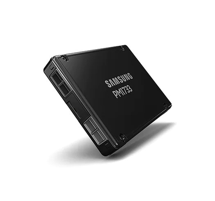 PCIe Gen4 X4 NVMe U.2 SSD داخلی 2.5 اینچی سامسونگ PM1733 SSD 3.84 ترابایت