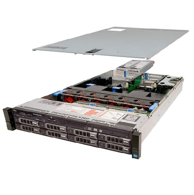 128 گیگابایت رم 16 ترابایت SAS HDD Refurbished Storage Server PowerEdge R730 Rack Server