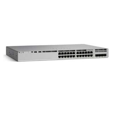 C9200L-24P-4X-E ​​Cisco Network Switch Catalyst 9200L 24 Port PoE+ 4x10G Uplink