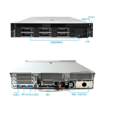 از سرور R740 Dell Poweredge برای مرکز داده استفاده شده است