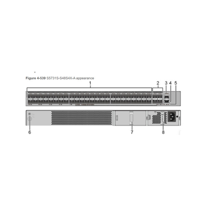 Huawei Datacom سوییچ S5731S-S48P4X-A برای شبکه