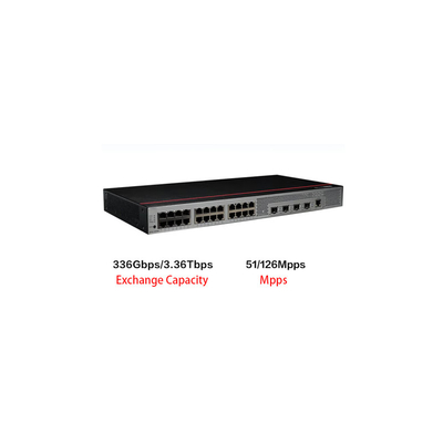 S5735S-L24T4S-QA2 Huawei Switch 24 پورت گیگابیت اترنات+4 پورت فیبر نوری گیگابیت