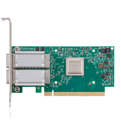 اتصال X-4 Lx EN کارت آداپتور اترنت MCX4121A-ACAT GPU 2 × 25GbE SFP28 PCIe 3.0 × 8