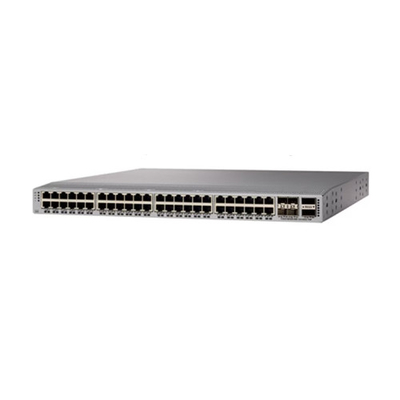 N9K-C9348GC-FXP 4 سوئیچ هسته ای سیسکو 1 RJ-45 و 1 SFP + 54 پورت 10 گیگابیت