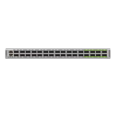 N9K-C9332D-GX2B cisco 10 گیگابیت سوئیچ اترنت با 32p 400/100-Gbps پورت های QSFP-DD و 2p 1/10 پورت های SFP +