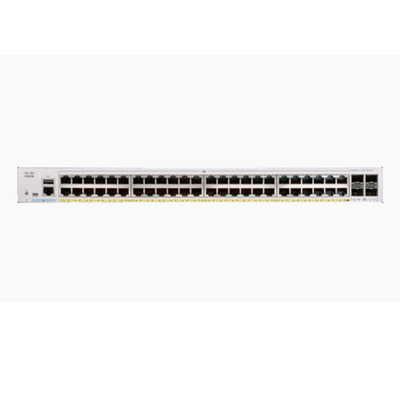 C1000-48P-4G-L سوئیچ دسترسی به پورت 48 RJ45 PoE+ 370W 104Gbps 77.38Mpps