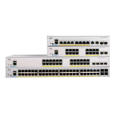 سیسکو C1000-16P-2G-L گیگابیت لایه 2 شبکه مدیریت شده شرکت سوئیچ 16 پورت RJ45 PoE + 2SFP اپلیک اپتیکال 120W