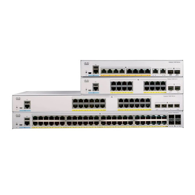 سوئیچ دسترسی سیسکو C1000-24P-4X-L 24Gigabit Ethernet RJ45 PoE+ Uplink 4 SFP+ 195W