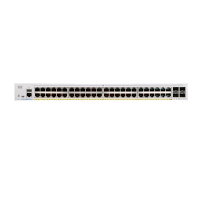 48 پورت سوئیچ گیگابیت RJ45 4 SFP uplinks سوئیچ دسترسی به ارتباطات داده سیسکو C1000-48T-4G-L
