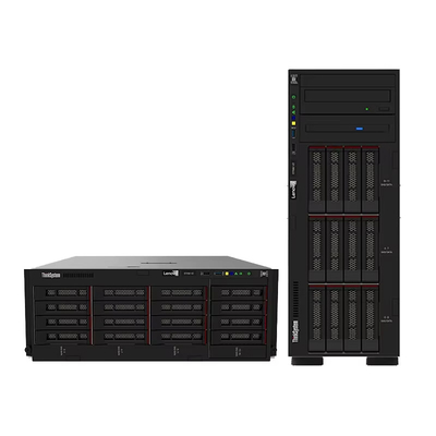 سرورهای GPU یادگیری عمیق لنوو ST650V2 4310 * 2 / 64G / 2 * 480G + 4 * 8T / R530-8i