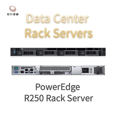 1U PowerEdge R250 سرویس دهنده راک سفارشی سازی برتر