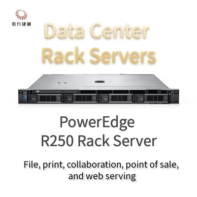 1U PowerEdge R250 سرویس دهنده راک سفارشی سازی برتر