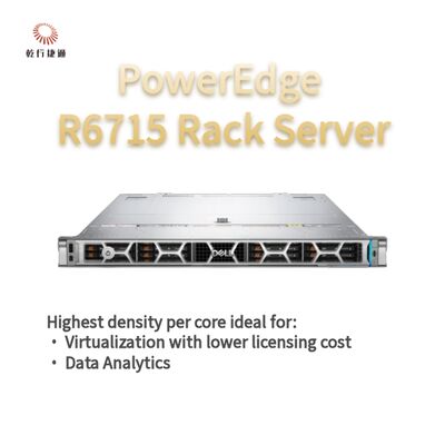 Dell PowerEdge R6715 Rack Server، سرور ذخیره سازی سفارشی، سرور دو طرفه
