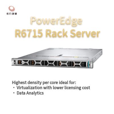 Dell PowerEdge R6715 Rack Server، سرور ذخیره سازی سفارشی، سرور دو طرفه