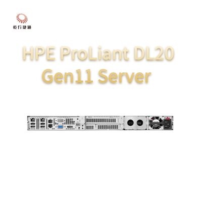 سرور رک HPE ProLiant DL20 Gen11، سیستم ذخیره سازی فلش، فروش سرور Rackmount 1U