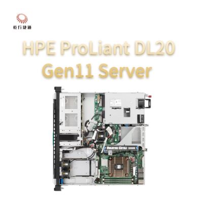 سرور رک HPE ProLiant DL20 Gen11، سیستم ذخیره سازی فلش، فروش سرور Rackmount 1U