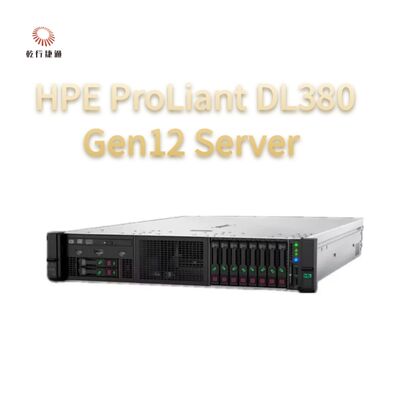 سرور ذخیره‌سازی رک HPE ProLiant Compute DL380 Gen12، سرور ذخیره‌سازی سفارشی، سرور ۲ طرفه
