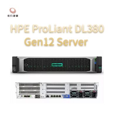 سرور ذخیره‌سازی رک HPE ProLiant Compute DL380 Gen12، سرور ذخیره‌سازی سفارشی، سرور ۲ طرفه