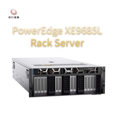 PowerEdge XE9685L Rack Server نتیجه گیری هوش مصنوعی با عملکرد بالا و تنظیم دقیق مدل، سیستم ذخیره سازی فلش، سرور پردازنده XEON