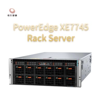 سرور رک PowerEdge XE7745 با پردازنده گرافیکی 8 طرفه و 192 هسته Zen5 برای شتاب هوش مصنوعی و پشتیبانی از PCIe Gen 5