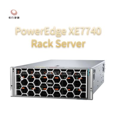 PowerEdge XE7740 Rack Server با Intel Xeon 64 هسته ای برای شتاب AI و حافظه 1.5TB GPU