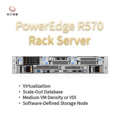 Dell PowerEdge R570 Rack Server with 144 Cores 384 TB Storage and Energy Efficient Design